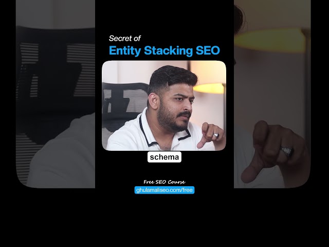 Secret of Entity Stacking SEO