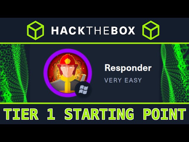 Tier 1: Responder - HackTheBox Starting Point - Full Walkthrough