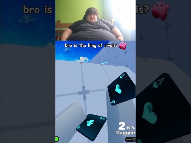 why is the king of rivals in the rivals match 😭