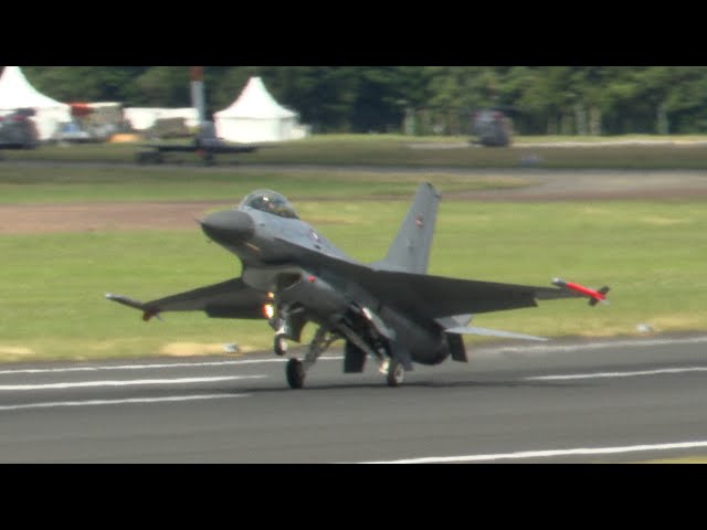 Royal Danish Air Force - Lockheed Martin F-16AM Fighting Falcon Eskadrille 727 - 50 YEARS at RIAT24