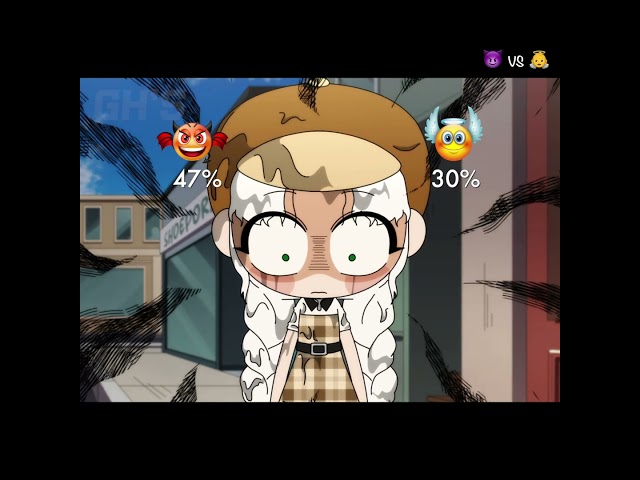 😈 vs 👼 | GH'STORY | #animation #anime (@chadabin )