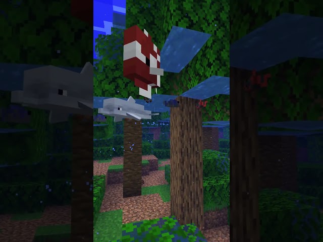 Minecraft But The Whole World Is Underwater