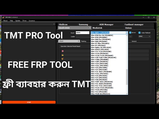 TMT PRO Tool FRP Unlock Free | Best Mobile Unlocking Tool 2026 Tutorial | No Credit