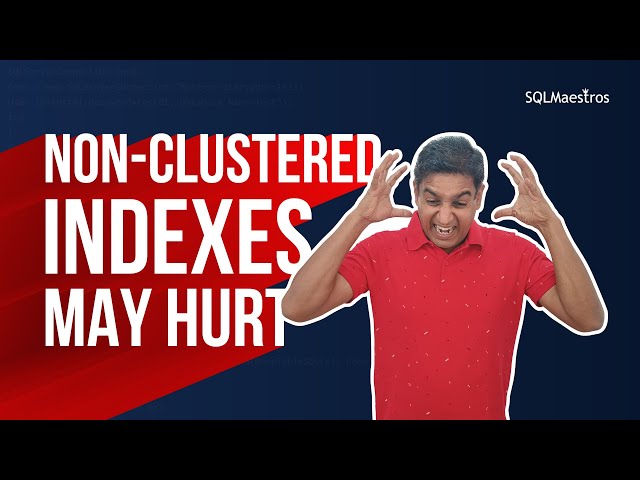 Non Clustered Indexes may hurt modification queries performance (by Amit Bansal)