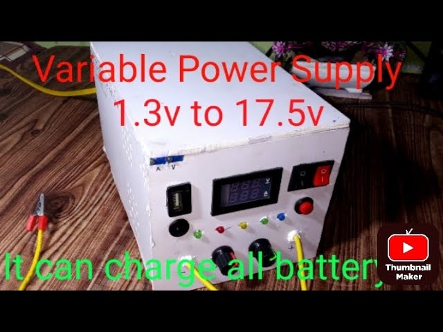 How to make Variable Power Supply||How to make Variable Power Supply at home