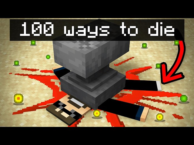 100 Dumb Ways To Die in Minecraft