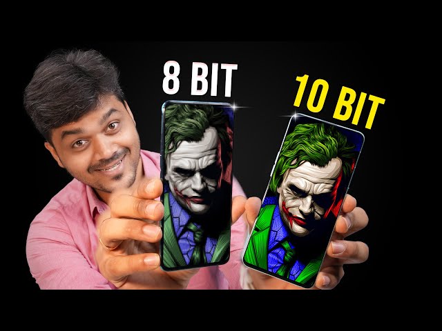 8 bit vs 10 bit Display 🔥🔥🔥 Super Colorful Display | Tamil Tech