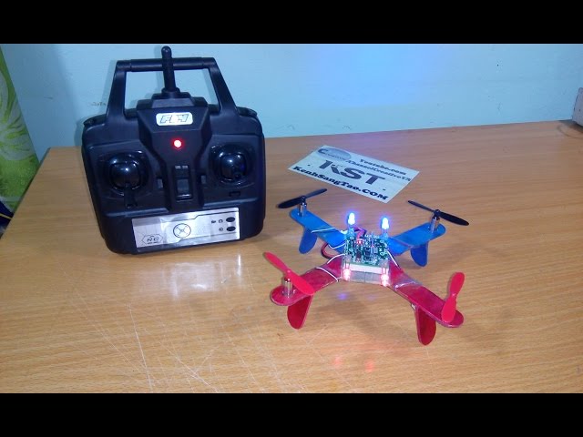 DIY Mini Quadcopter - How to build a quadcopter V2