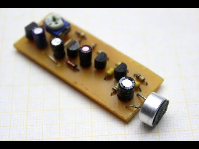 This device will let you hear everything!  DIY hearing aid.
