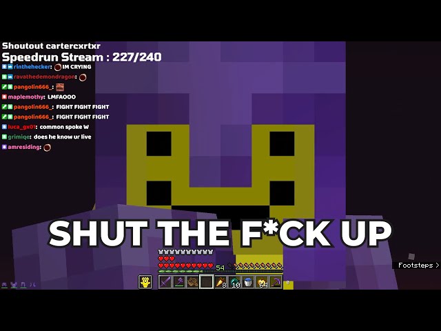 Spoke forgets PrinceZam is Live...