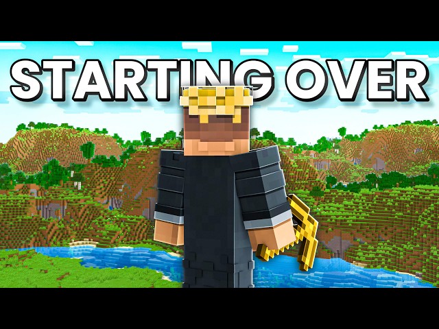 Starting Over in Minecraft Hardcore..