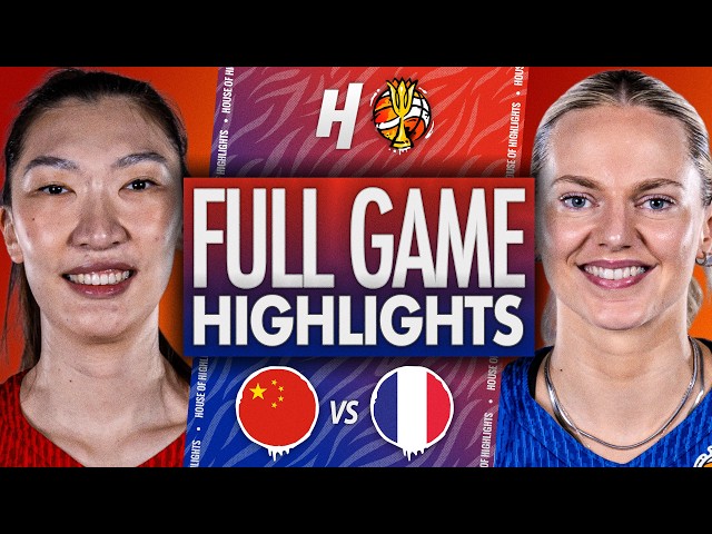 China vs France🔥 FULL QUARTER-FINALS HIGHLIGHTS | September 10, 2026 FIBA Women's World Cup