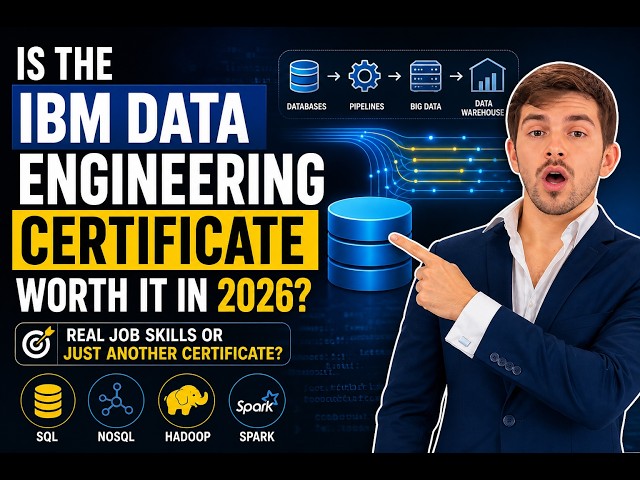 IBM Data Engineering Professional Certificate Explained — Career Benefits & Study Plan (2026)