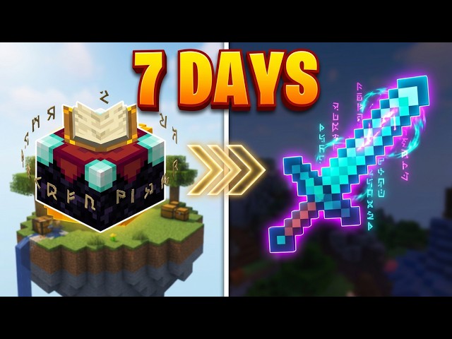 7 Days to get a Hyperion... (or I Delete Everything) | Hypixel Skyblock