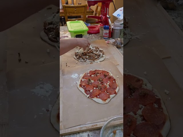 Homemade Pizza 🍕 Is So Easy To Make #cooking #recipes #pizza