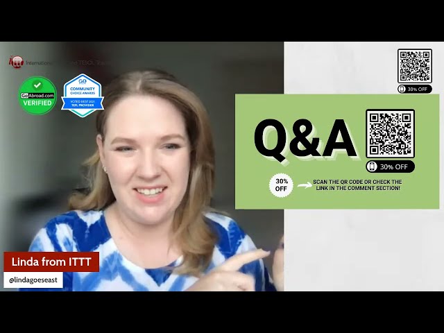 Live TEFL/TESOL Q&A: Ask Us Anything!