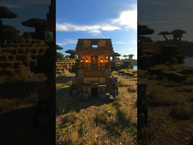 Minecraft starter base #shorts
