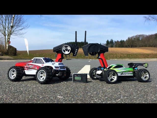 WLToys A979-B vs WLToys A959-B! GPS Speed Test Competition! High Speed RC Cars from RCMoment!