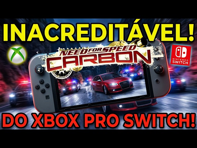 INSANE!! XBOX NEED FOR SPEED CARBON ON SWITCH - STEP BY STEP!