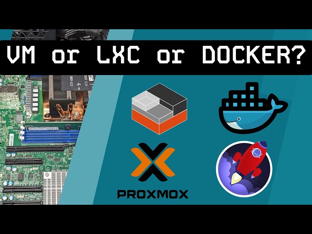 Virtual Machines vs LXC vs Docker: What’s the Real Difference?
