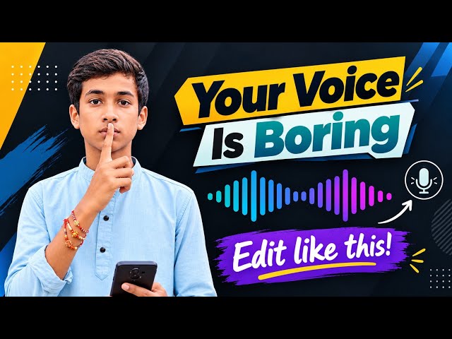 Voice Professional kaise kare | Voice ko bina mic ke badhiya kaise kare | Voice editing