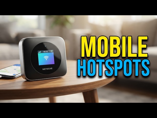TOP 5 Best Mobile Hotspots 2026 | Mobile Hotspots — Which One Should You Actually Buy