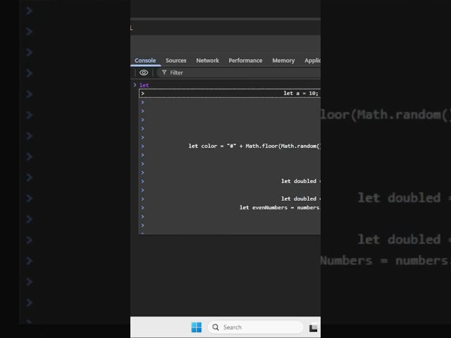 JavaScript forEach() Method 🔥 | Loop Through Arrays Easily #shorts