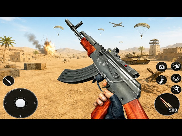 Frontline Gun Shooter Game - Banduk Wala Game _ Android Gameplay