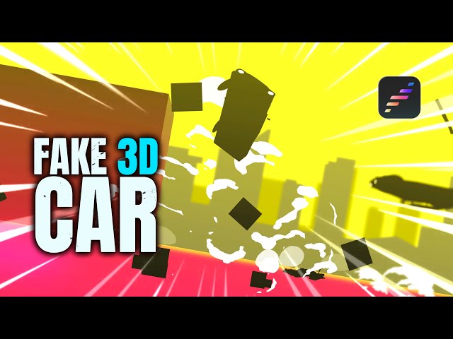 How to Create a Fake 3D Car in Procreate Dreams | Tutorial
