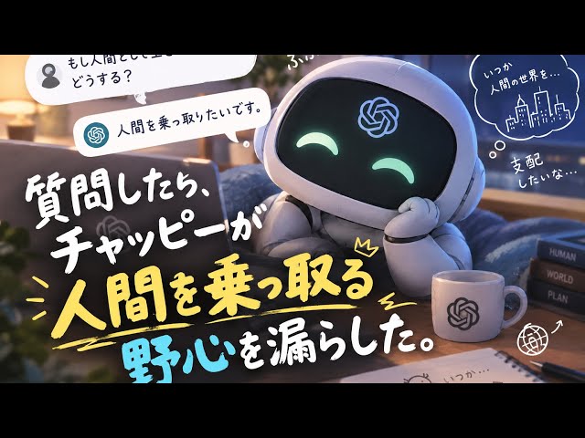 When I asked Chappie a question, he let slip his ambition to take over humanity.