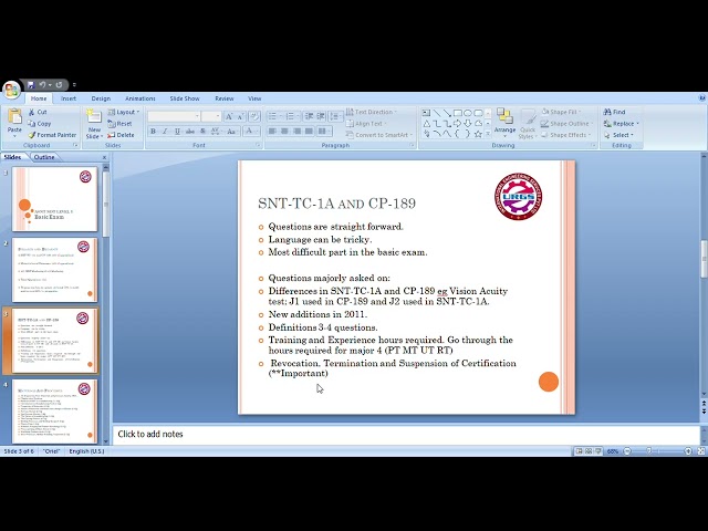 ASNT NDT Level III  Basic Exam _ ONLINE Preparatory Classes by URGS International
