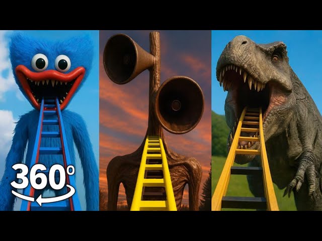 🔴 LIVE: Top 10 Best 360 VR Roller Coasters | Halloween Meme Compilation & 360 Horror Video