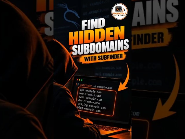 Find Hidden Subdomains with Subfinder | Kali Linux