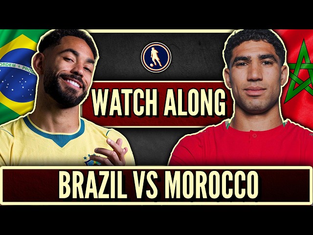 Brazil vs Morocco Live Watchalong! | 2026 World Cup Group C