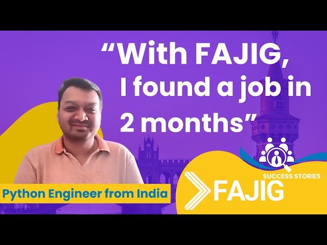 2 MONTH-SUCCESS: Python Engineer lands a job in Germany