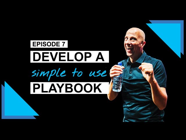 Develop a Simple To Use Sales Playbook | Sales as a Science #7 | Winning By Design