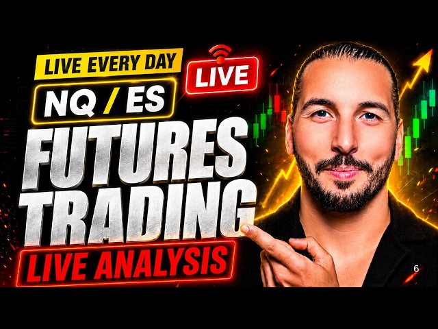 🔴 LIVE DAY TRADING Nasdaq Futures Scalping | NQ Order Flow + Price Action [Sept 21]