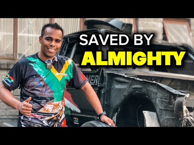 SURVIVED 240 KM/H! Saud Bassa Crash Story behind the scenes video before full podcast