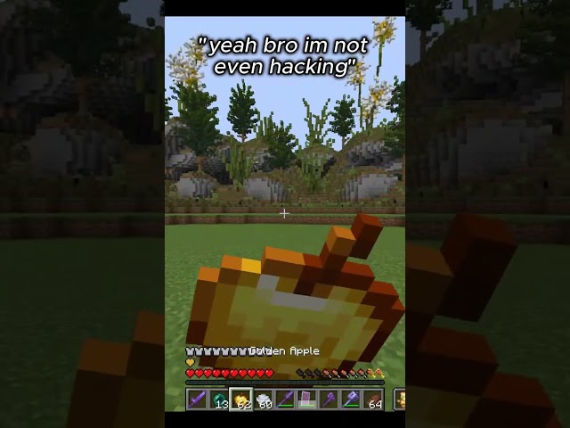 "yeah bro im not even hacking" #spearmace #mace #minecraft #macepvp #snqwflakes