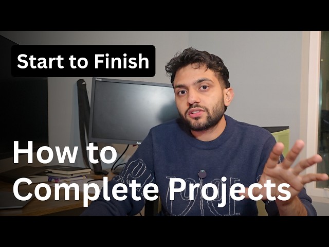 Complete From Start to Finish: How to Build Full stack Projects Fast | Create Portfolio