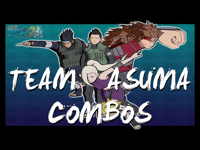 [NA2] Team Asuma combos - Naruto Ultimate Ninja 5 | Accel 2