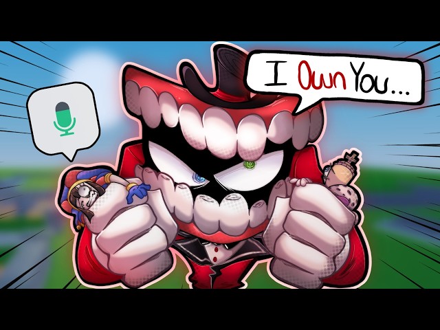 CAINE GETS REVENGE on ROBLOX VOICE CHAT