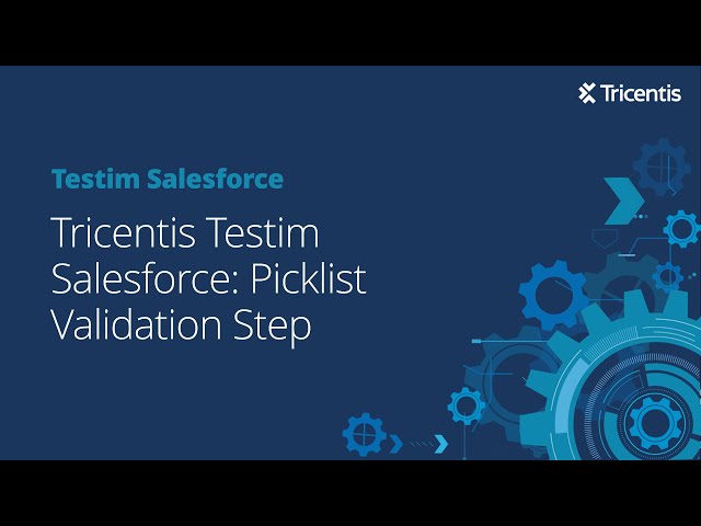 Picklist Validation Step