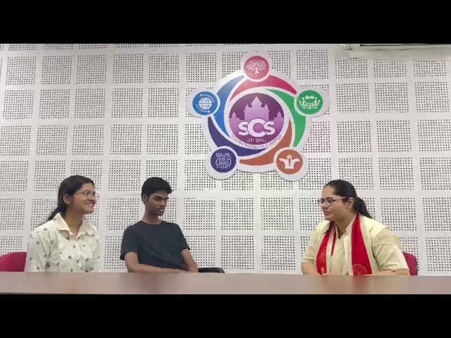 Interaction with Ms. Ananya Singh | Winner - President's Gold Medal 2025 | SCS IIT (BHU) Varanasi