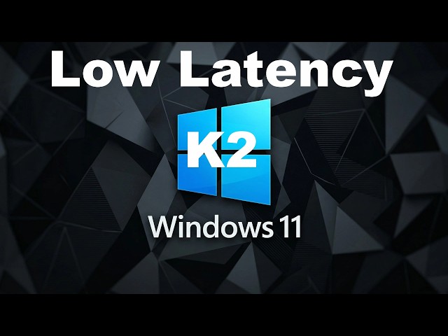 Enable Low Latency mode on Windows 11