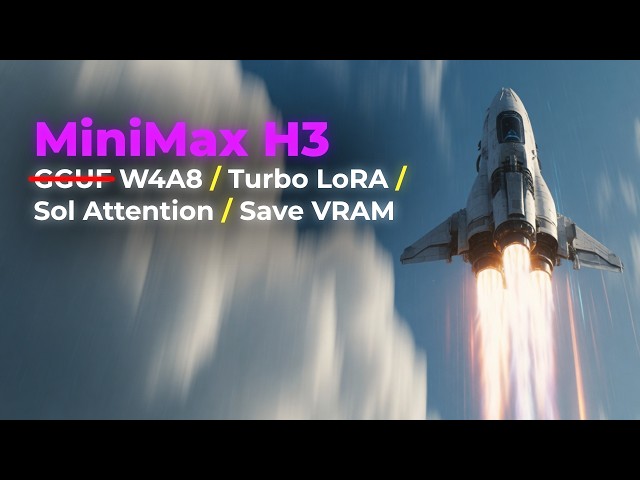 Forget GGUF Use This | New Turbo LoRA | Speed Up MiniMax H3 By 2X | Reduce VRAM | ComfyUI