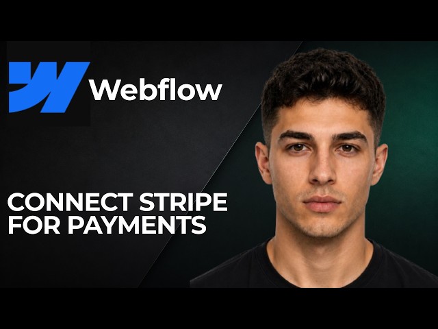 Webflow: How to Connect Stripe for Payments (eCommerce Integration Tutorial)