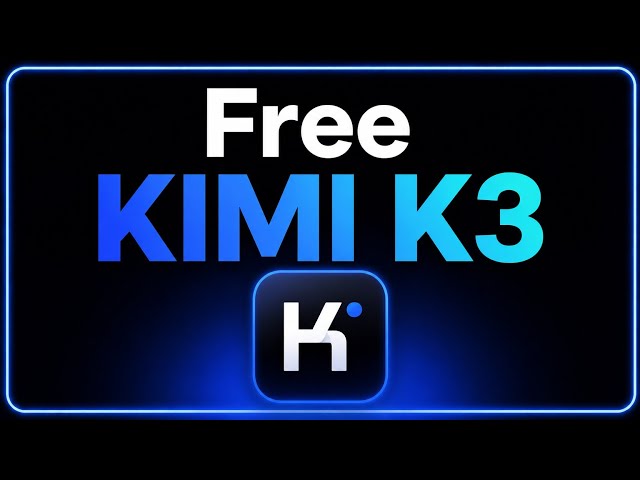 Use Kimi K3 For FREE in VS Code (Best Coding AI Setup Guide)