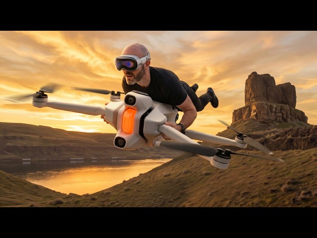 World's First 360° Drone and Apple Vision Pro (This Might Be the Greatest Spatial Accessory Ever)