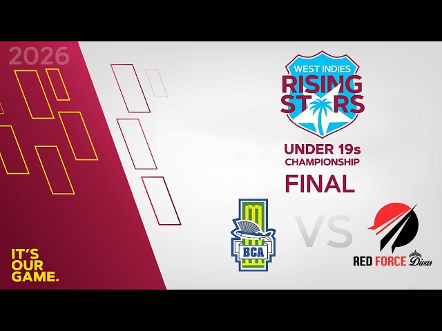 🔴 LIVE Barbados v Trinidad & Tobago | CWI Women’s Under 19 | 20 Over Championships 2026 - FINAL